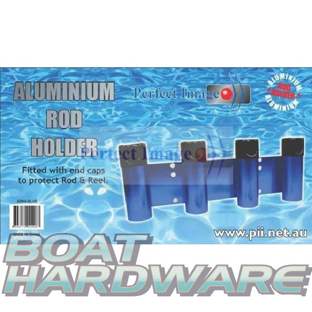 Bull Bar Rod Holder Aluminium (Blue) Perfect Image