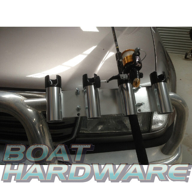 Bull Bar Rod Holder Aluminium (Blue) Perfect Image