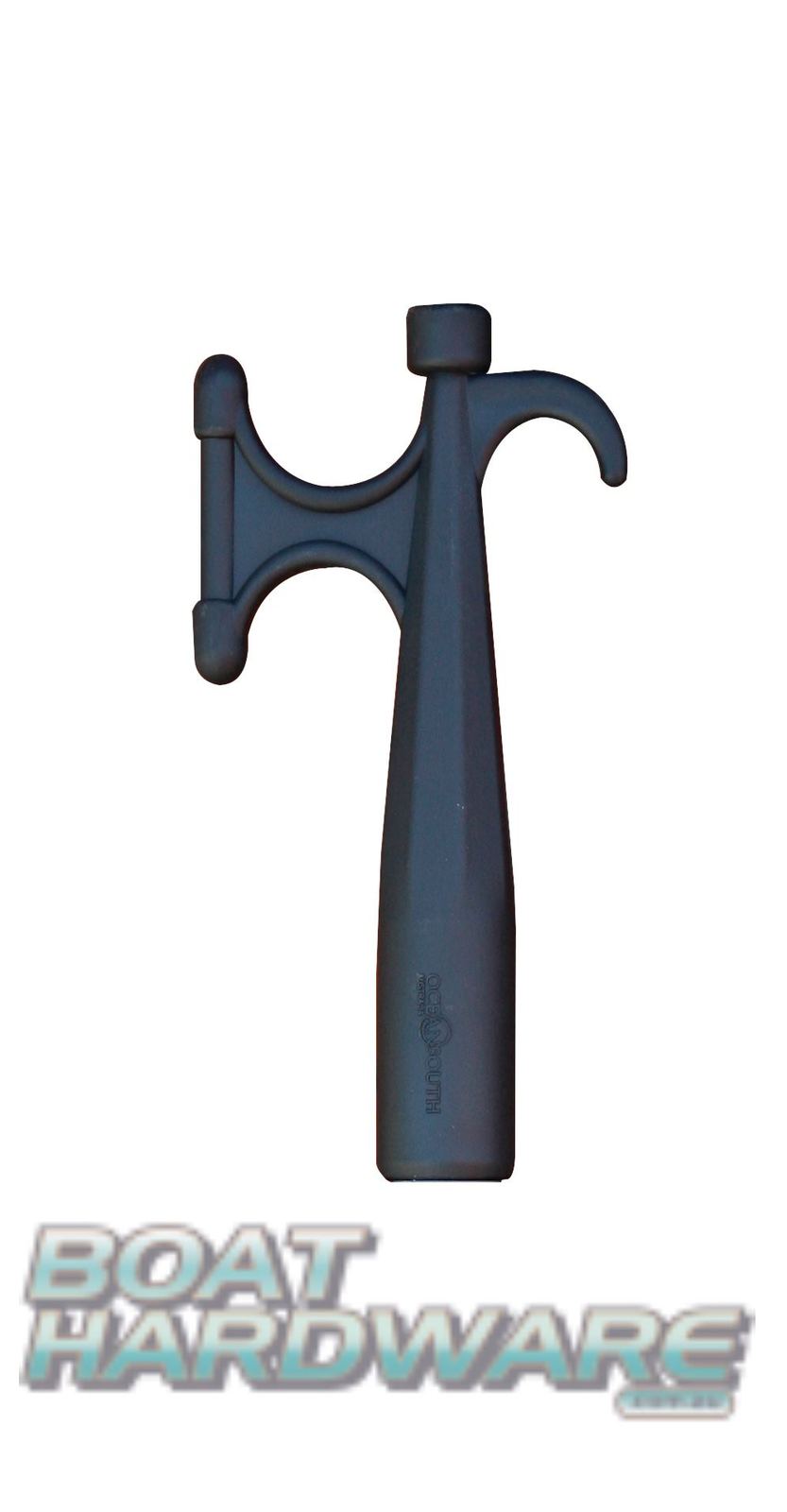 Compact Boat Hook Telescopic Retrieval of Mooring Ropes Extends from