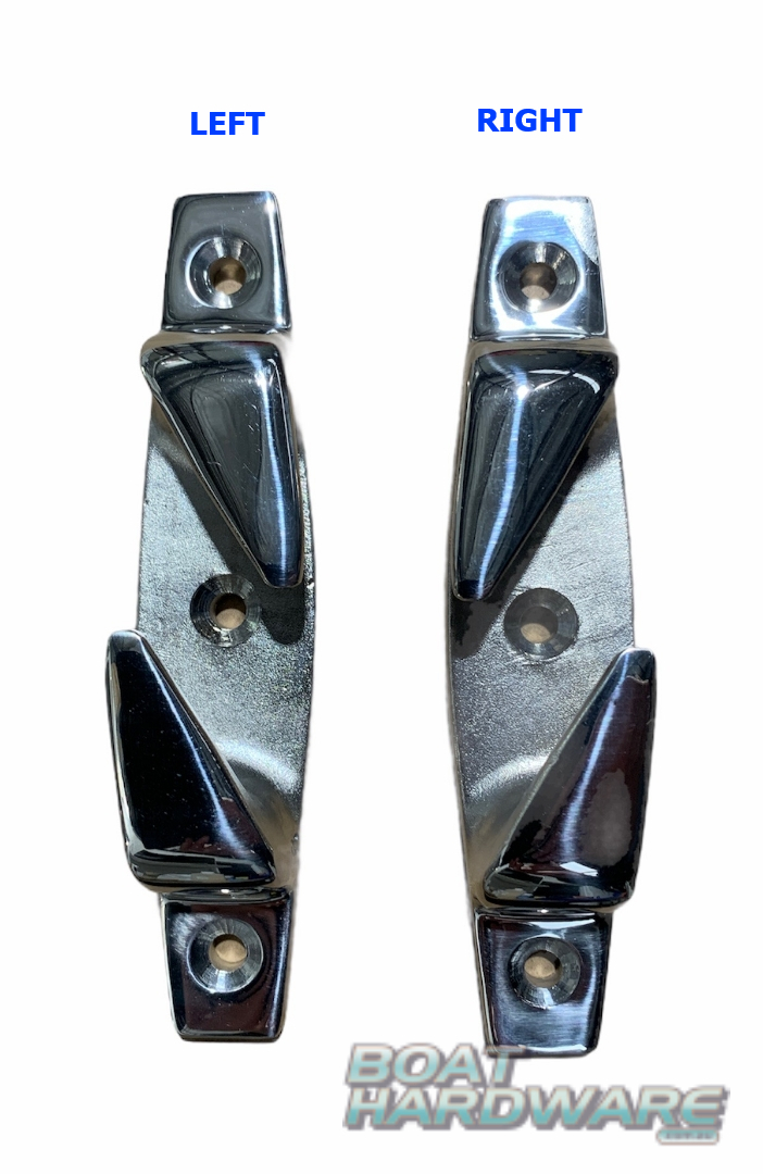 Boat Chocks/ Fairleads 150mm Stainless Steel (31015A + 31015B)