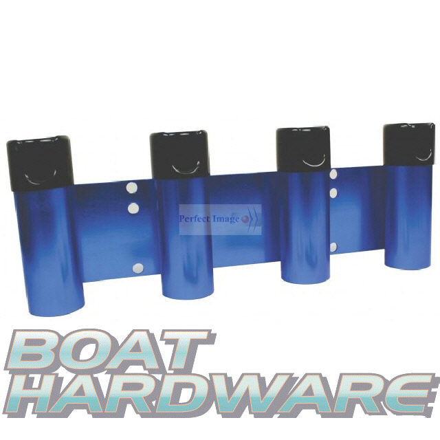 Bull Bar Rod Holder Aluminium (Blue) Perfect Image