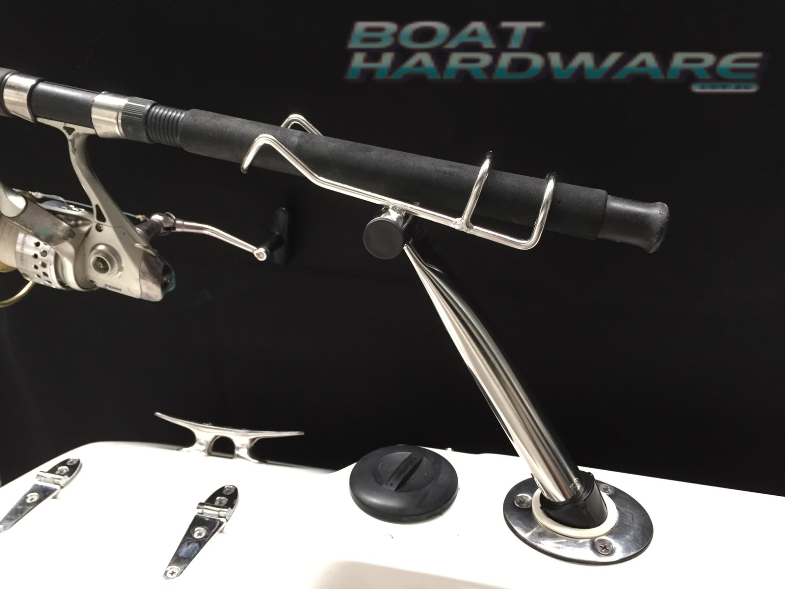 ROD HOLDER SINGLE Marine 316 Quality Stainless Steel Fishing Boating NEW