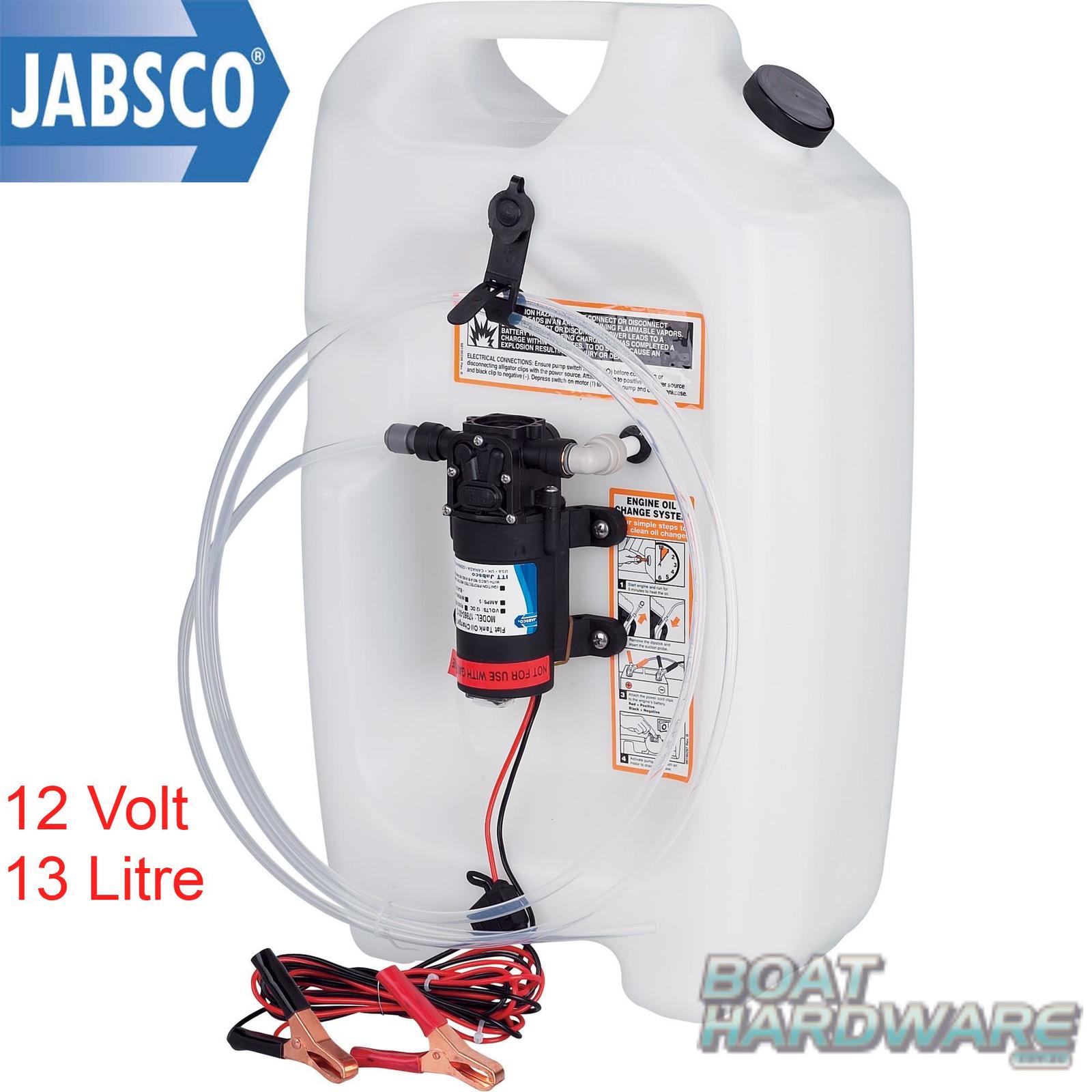 12v Portable Engine Oil Extractor System 13L Flat Tank