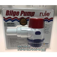 NEW MODEL Rule Electric Bilge Pump 360 GPM