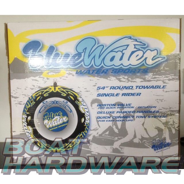 inflatable ski tube 54" round single rider