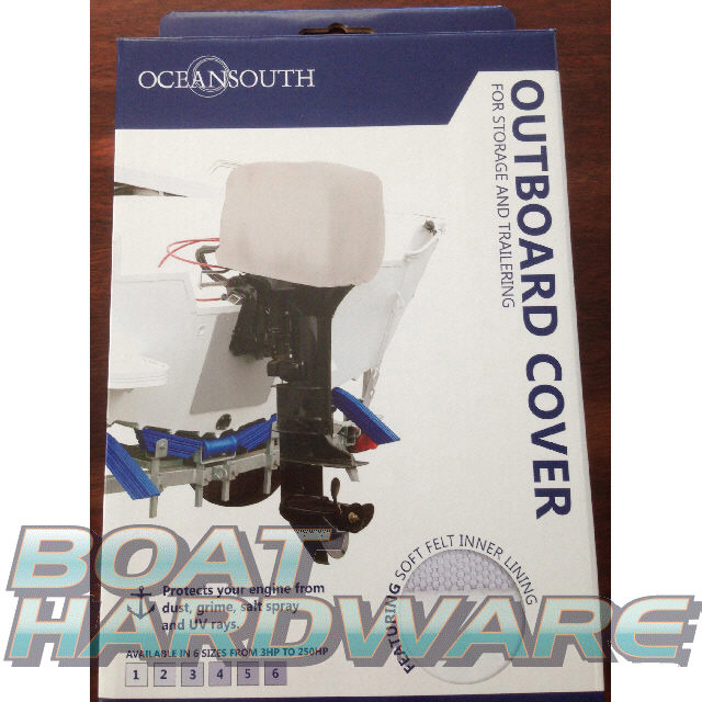 Outboard BOAT Canvas COVER Suit up to 15hp Motor Engine Heavy Duty