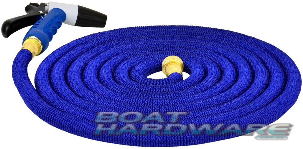 Expandable HOSE kit 25' 7.5mtr hosecoil washdown system boats caravans