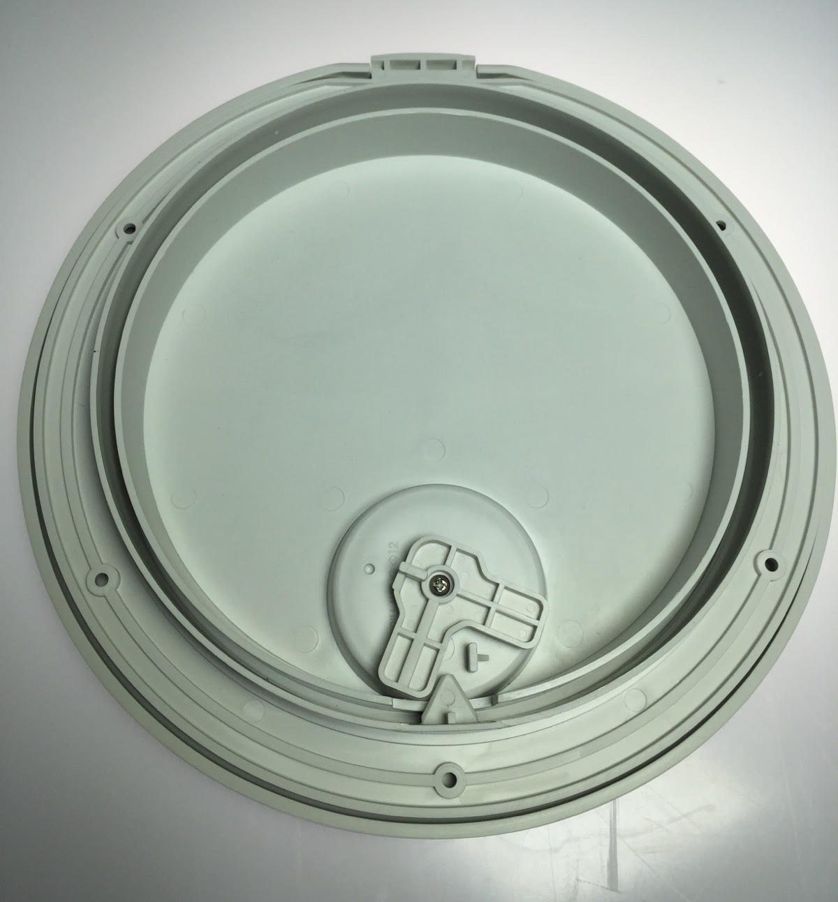 Lalizas Round Hinged Access Hatch Inspection Port Small 280mm Boat Deck