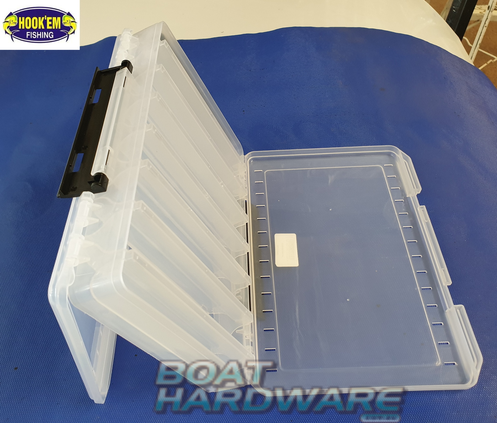 Squid Jig Tackle Box Double Sided (Holds 14 pieces)