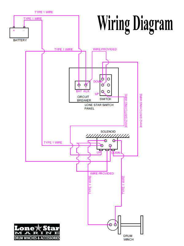 Electric Winch Wiring Diagram from www.boathardware.com.au