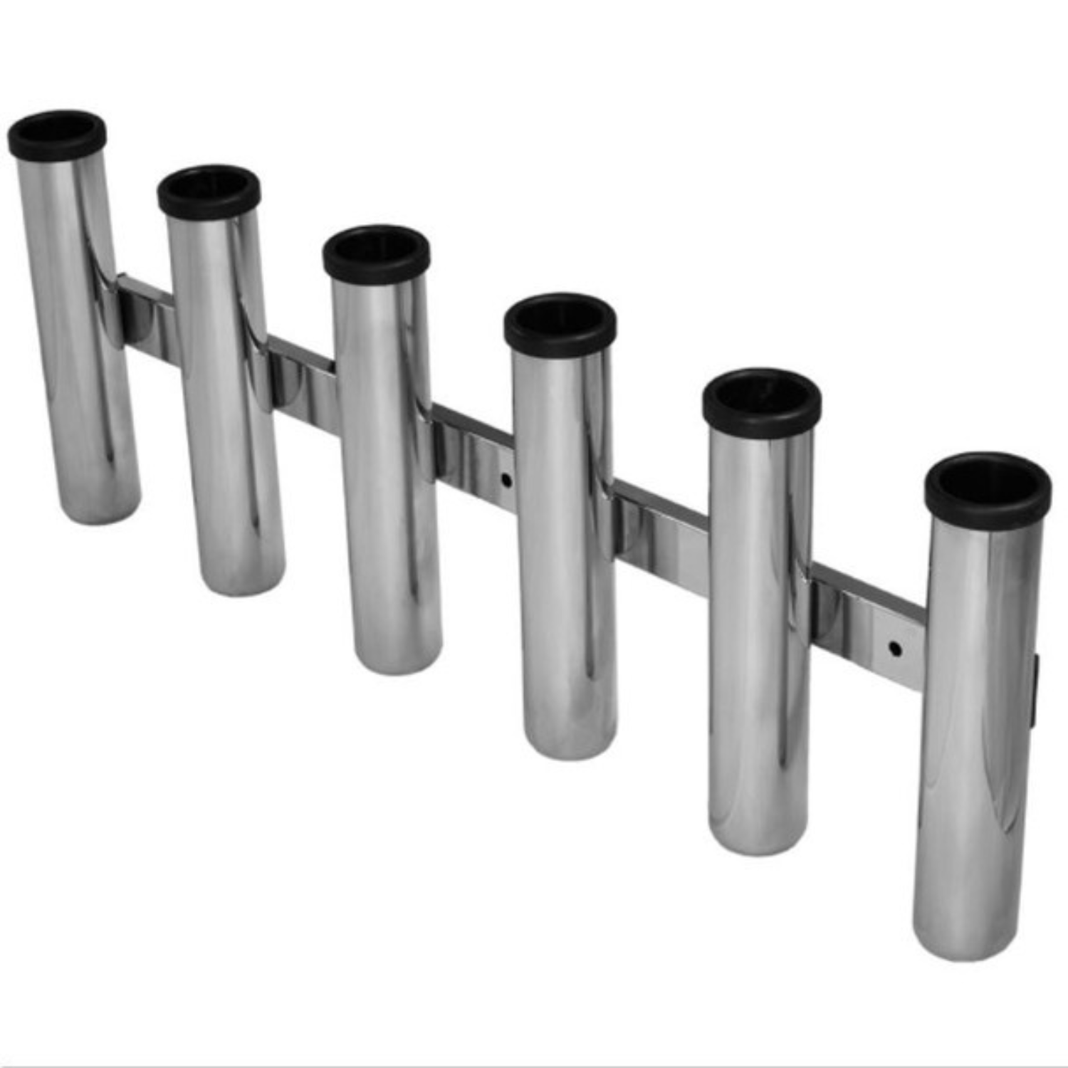 Deluxe Side Mount Rod Holder 6 Way Combing Rack 316 Stainless