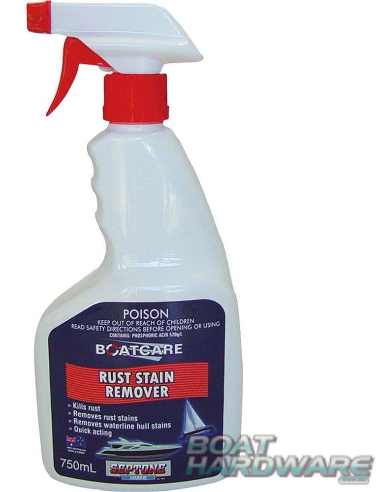 Boat Rust Stain Remover Septone® Cleaner Removes Waterline Hull Stains