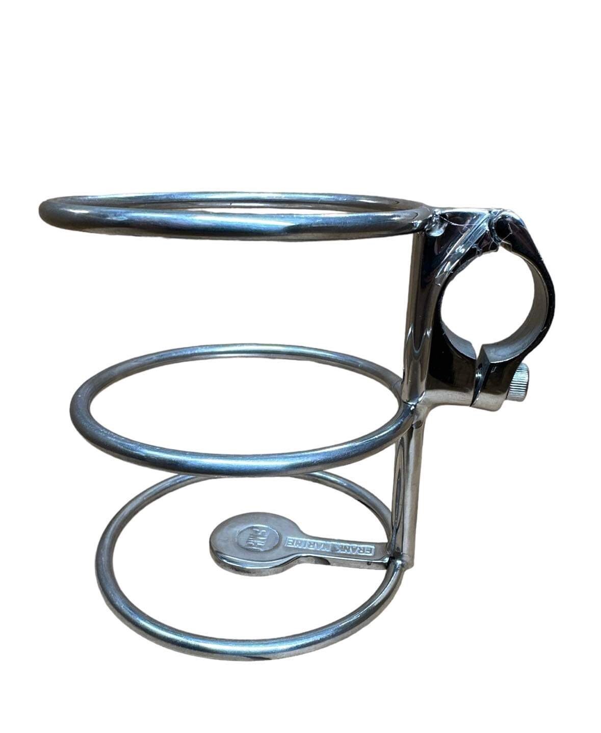 Drop In Cup Holder 2Pcs Stainless Steel Cup Drink Holder With Drain For Marine Boat RV... Rv Cup Holder - Foto 6