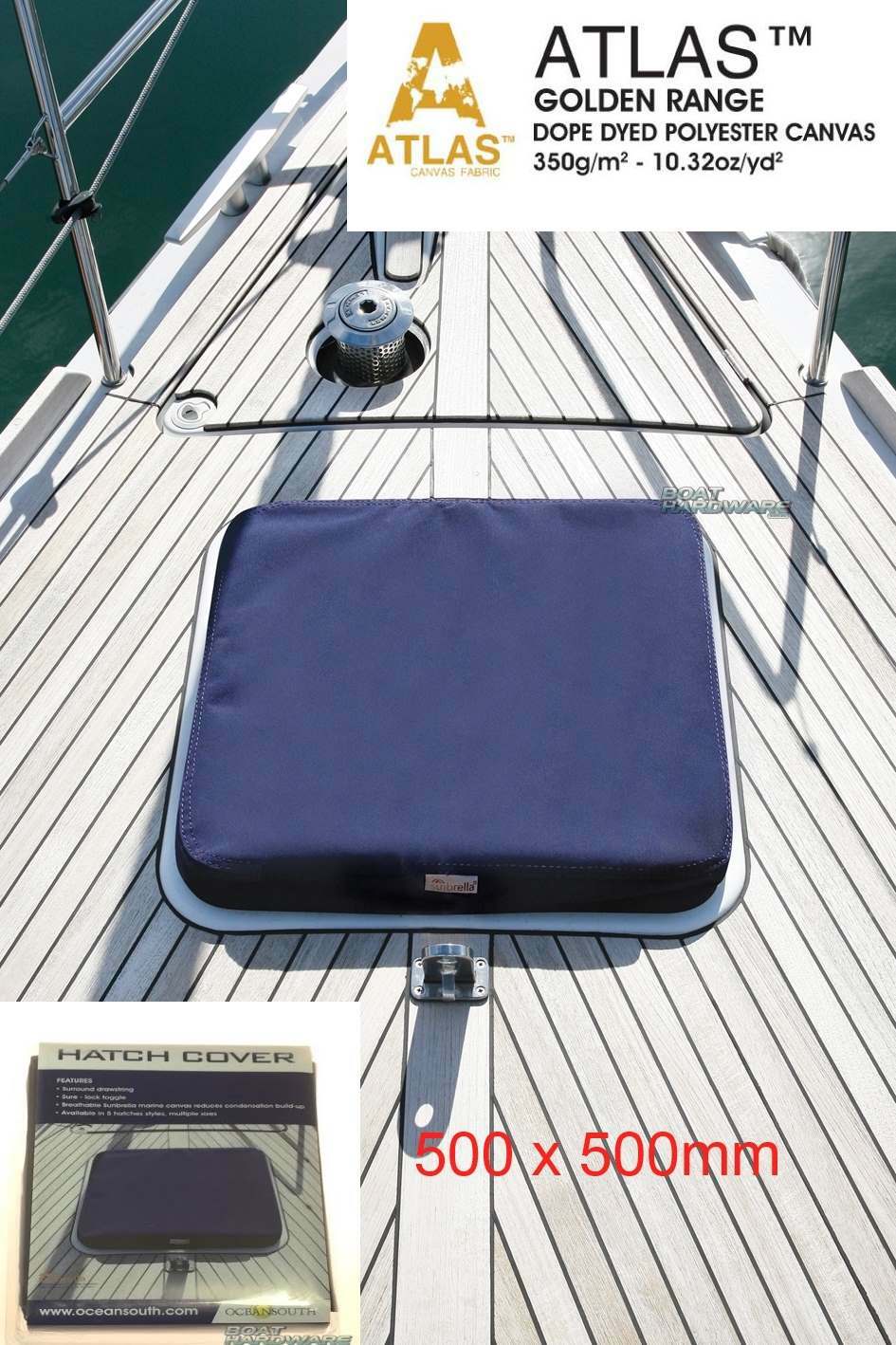 Boat Hatch Cover 500*500 Square