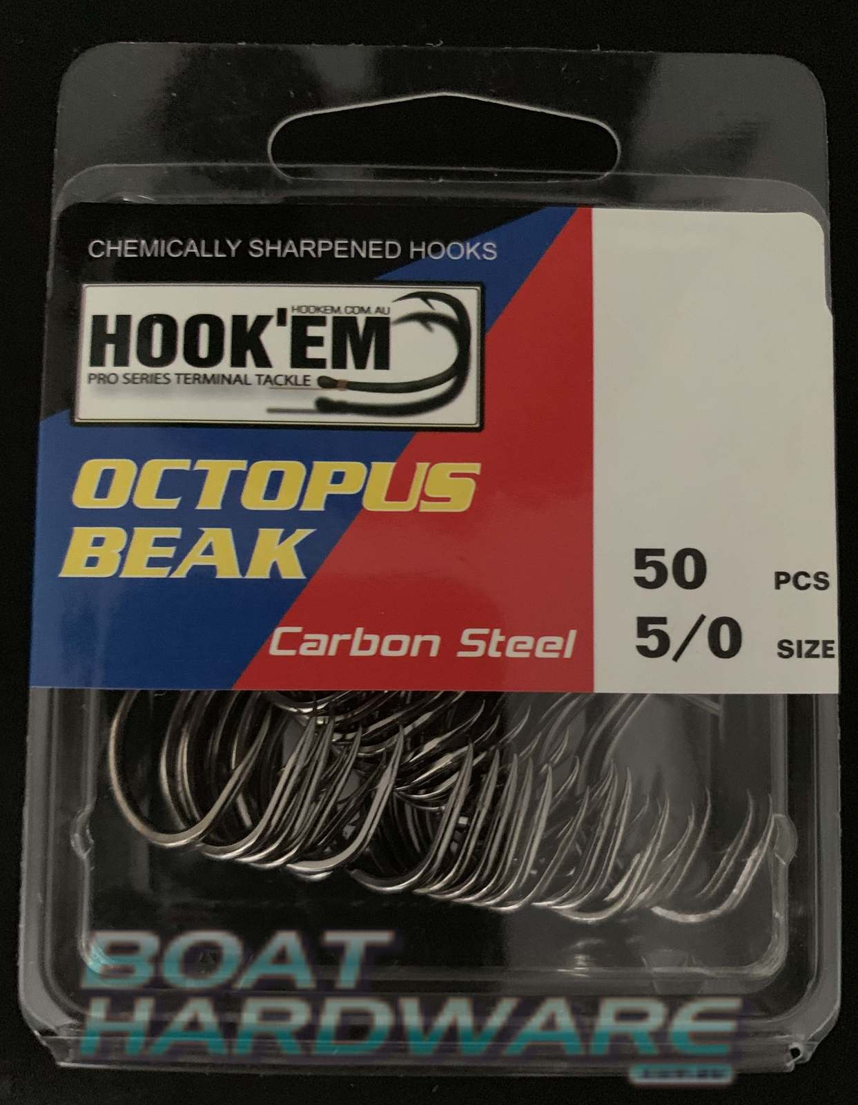 Size 5/0 Octopus Circle Hooks 50pce Pack