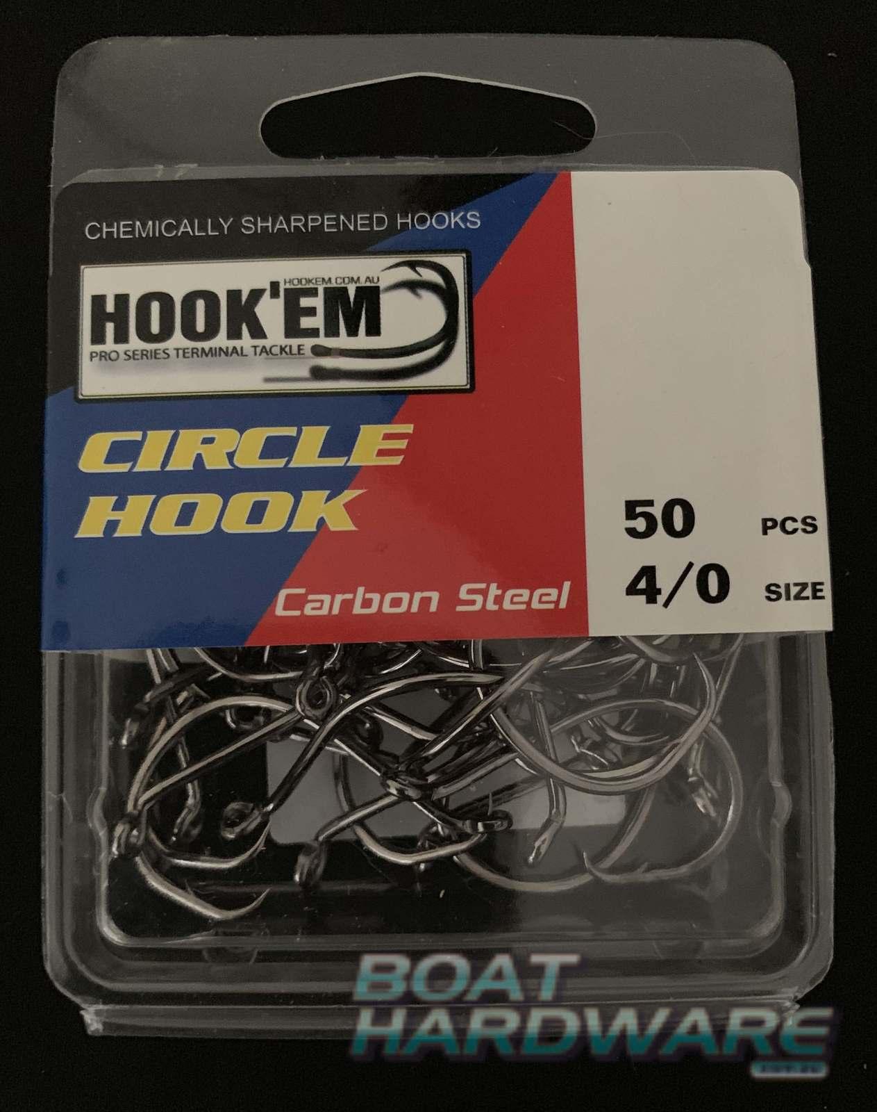 Size 4/0 Octopus Circle Hooks 50pce Pack