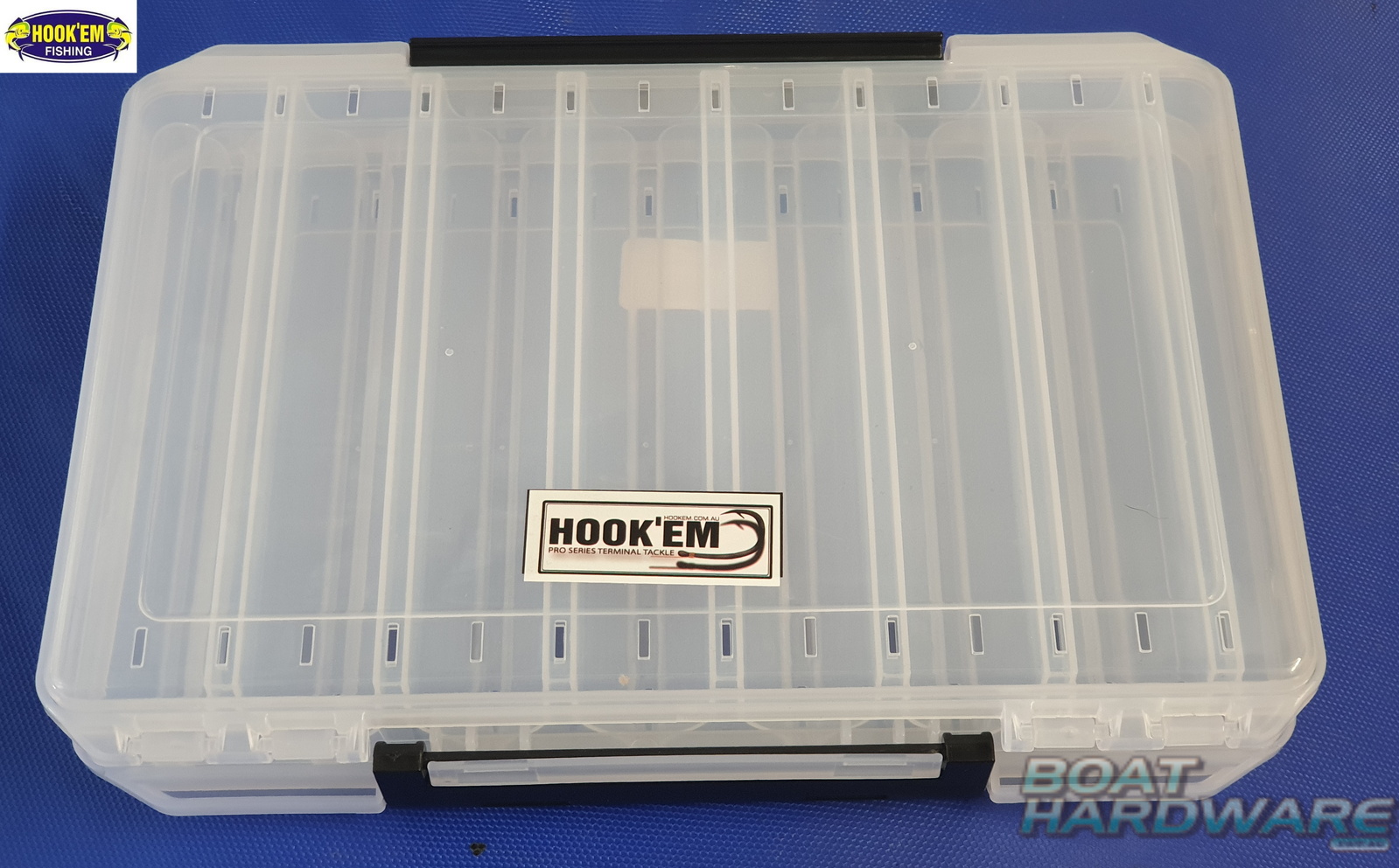 Squid Jig Tackle Box Double Sided (Holds 14 pieces)