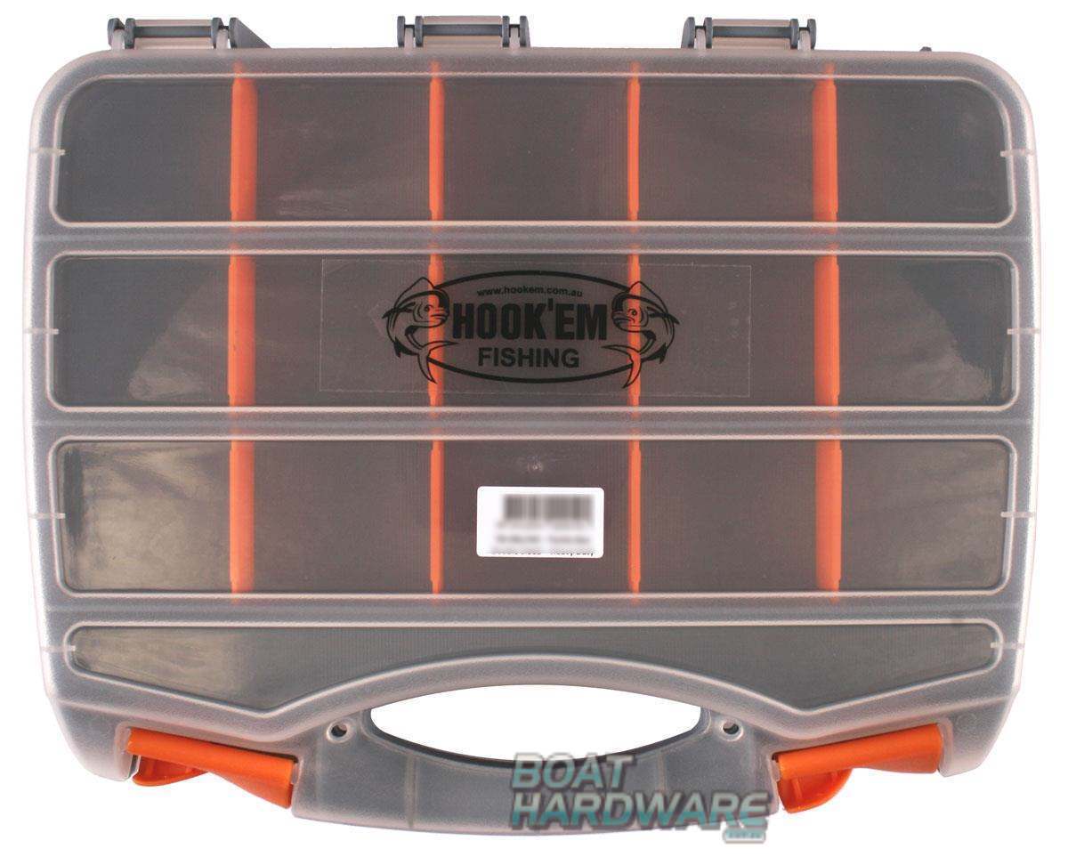 Tackle Box Single Sided Heavy Duty (15 Compartments)