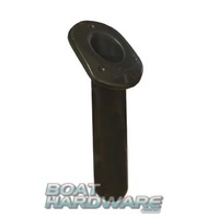 30° Rod Holder Oval Black Polypropylene
