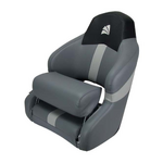 Sports Bucket Boat Seat - Reef Series (Relaxn) Grey/Black