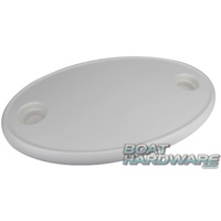 White OVAL Table Top