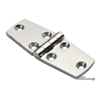 4"- 6 hole Door Hinge Stainless Steel (102mm x 38mm)