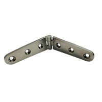 6" Strap Hinge 316 SS 160x30