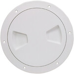 Round Hatch Inspection Port 100mm Round - White