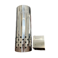 Berley Bucket Stainless Steel with Transom Mount