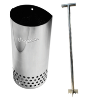 D Shape Berley Bucket with Transom Mount & Berley Muncher 715mm