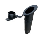 Rod Holder Rubber Insert with Cap
