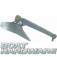 Plough Anchor - Galvanised 10lb - LEAD Tip