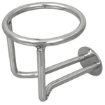 Drink Holder Stainless Steel 316 Vertical Surface Mount 90mm