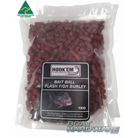 Berley Burley Bait RED LARGE Pellet Snapper Pack 1KG