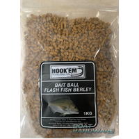 Berley Burley Bait YELLOW SMALL Pellet Estuary Pack 1KG