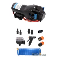 HotShot HD4 12v Washdown Kit with Coiled Hose