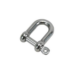 8mm Marine D Shackle  316 Stainless Steel