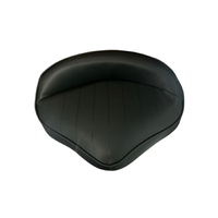 Stand-Up Boat Casting Seat Plush Marine Grade UV Protected Black Vinyl