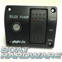 Rule 3 Way Lighted Switch for Bilge Pump - 12 VOLT