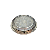 Dome Light LED 12V Stainless Steel (140mm)
