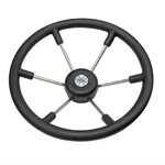 Steering Wheel - Stainless Steel 360mm 6 Spoke