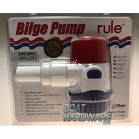NEW MODEL Rule Electric Bilge Pump 500 GPM