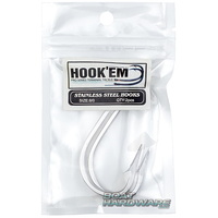 Rigging Hooks Size 8/0 (2 Pack) Stainless Steel