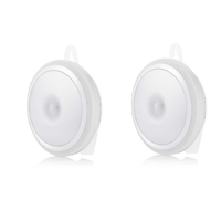 LED PIR Sensor Night Light x2