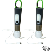Multi-Function Flashlight - Torch - 2 Pack