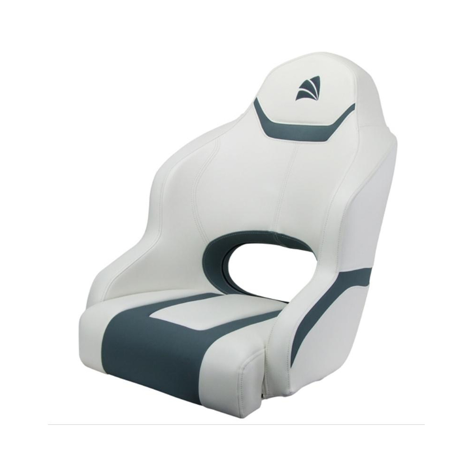 Sports Bucket Boat Seat - Reef Series (Relaxn) White/Grey