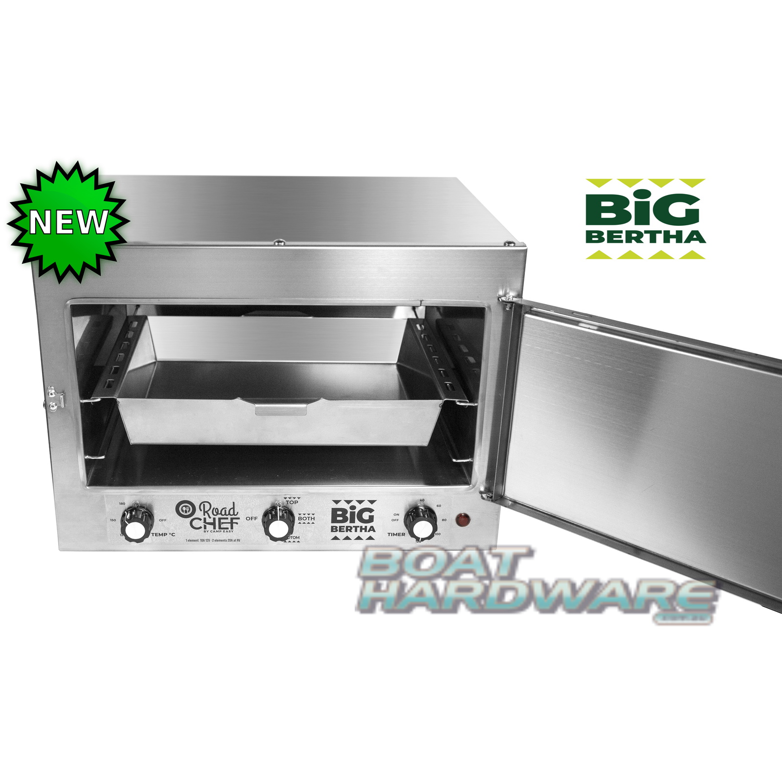 NEW Big Bertha 13L Road Chef 12V Travel Oven