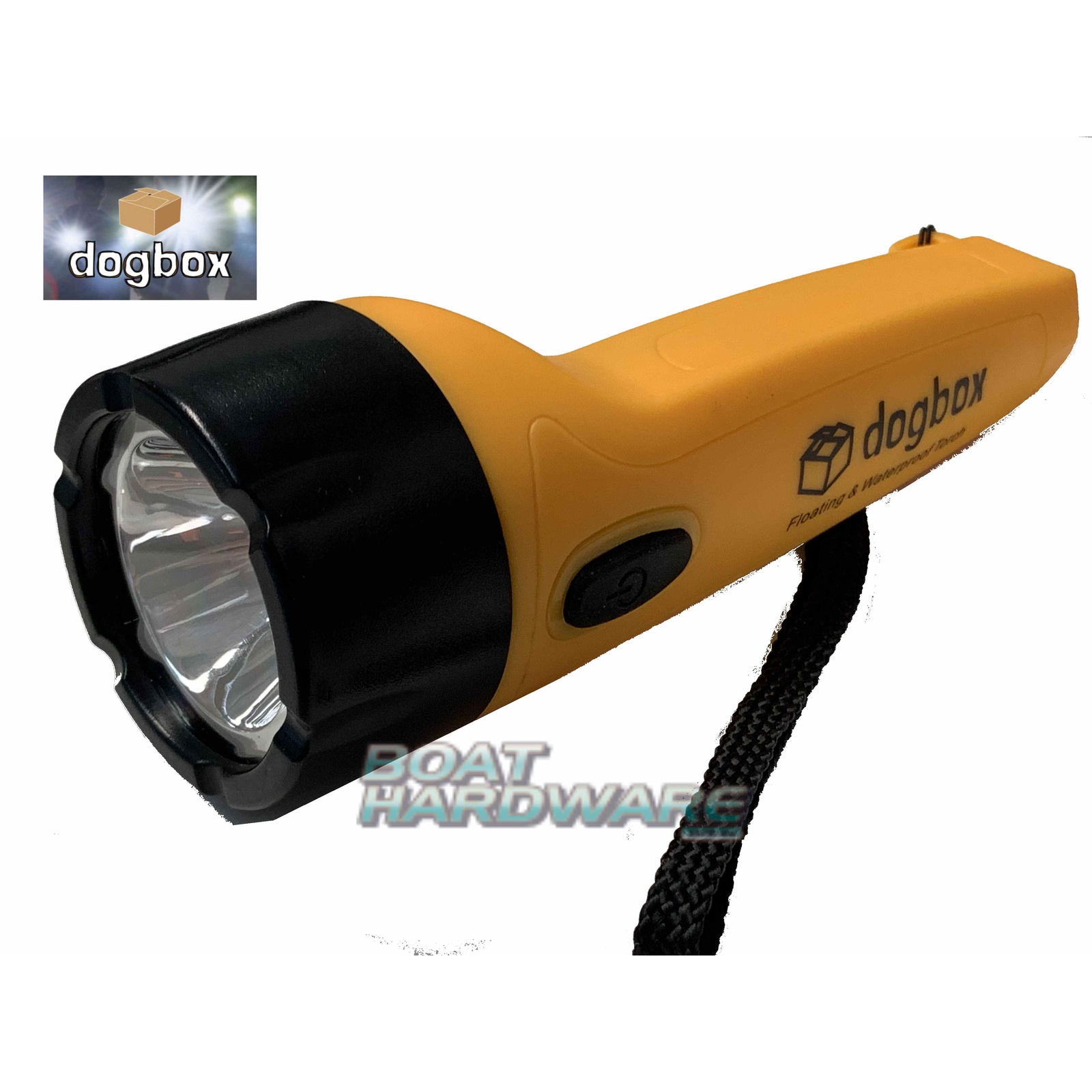 Dog Box Marine Floating Waterproof Torch 2 Watt Led