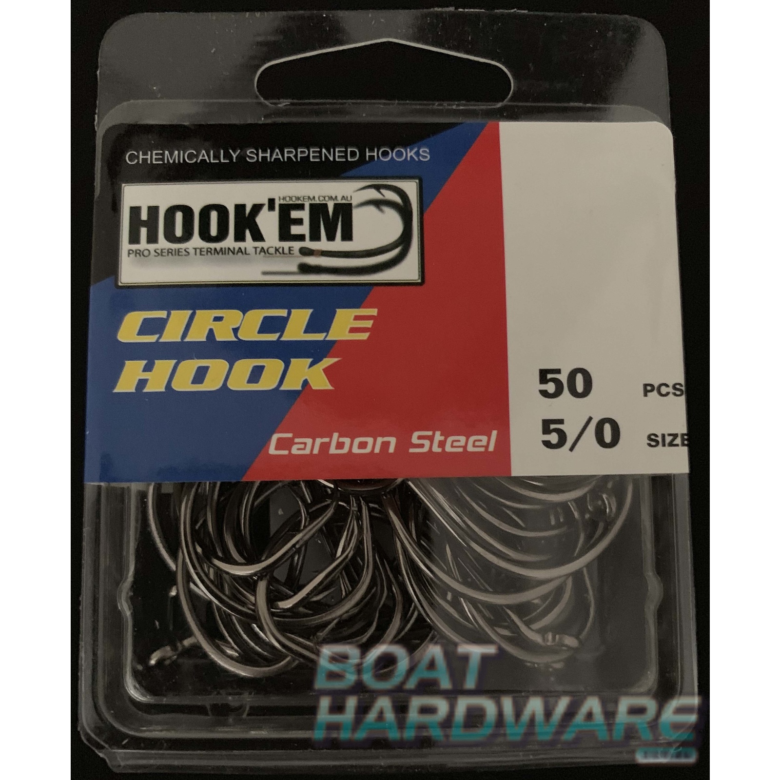 Size 5/0 Octopus Circle Hooks 50pce Pack
