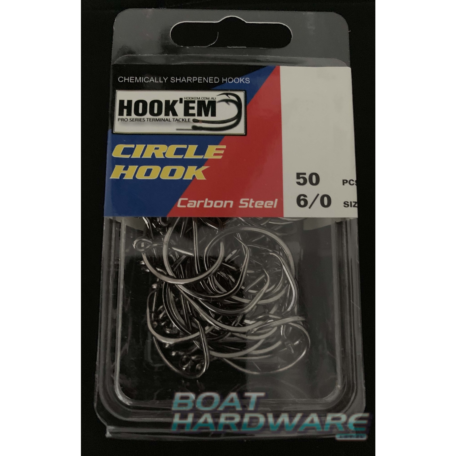 Size 6/0 Octopus Circle Hooks 50pce Pack